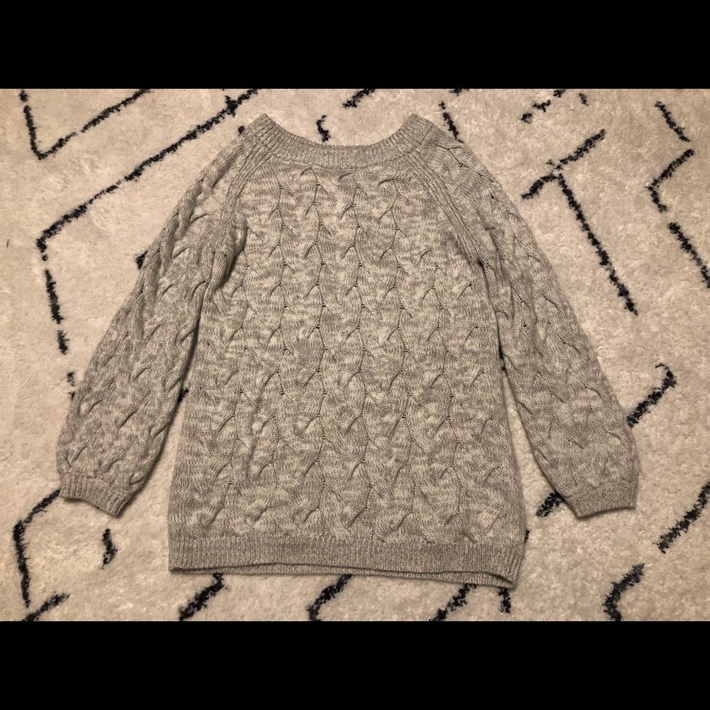 Loose comfy grey sweater